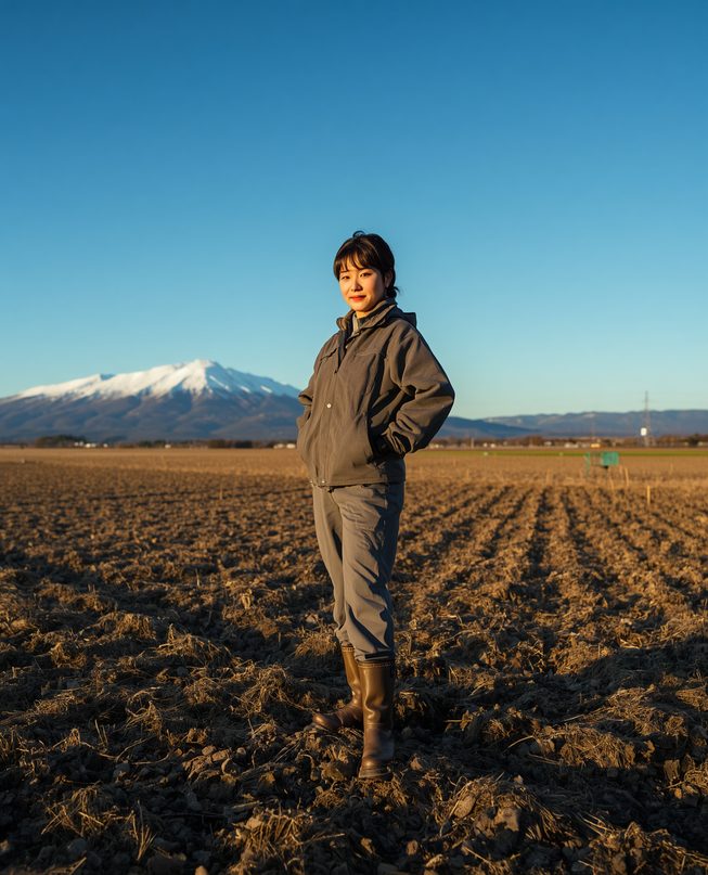 北海道の現場で誇りをもって働く女性